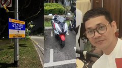 38岁摩托骑士勿洛北路车祸后不治 朋友发